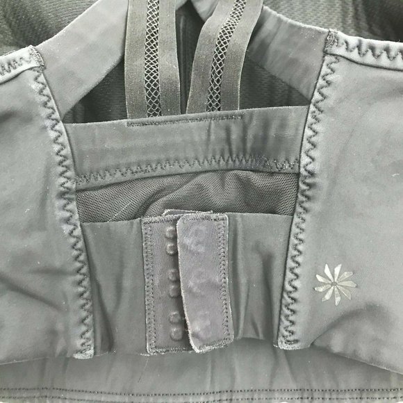 Athleta Sports Bra. High Support. Black Small - Picture 5 of 8